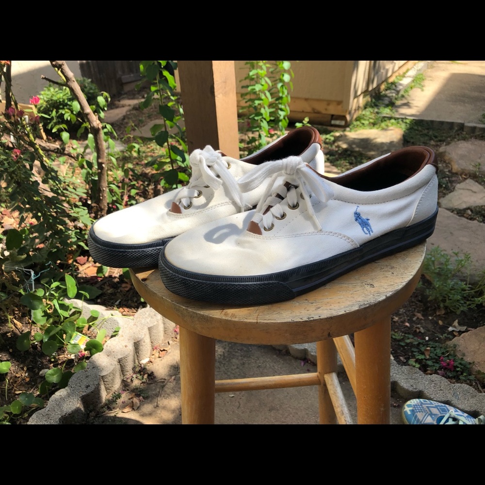 Polo canvas shoes size 10
